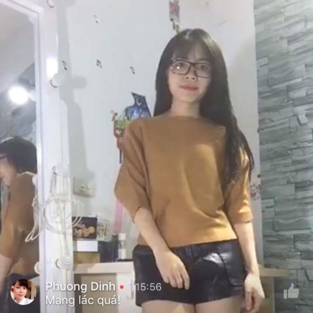 Áo len cánh dơi