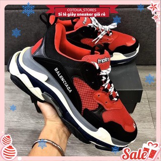 Giầy balen đỏ đen hàng 1:1 (full box + free ship )