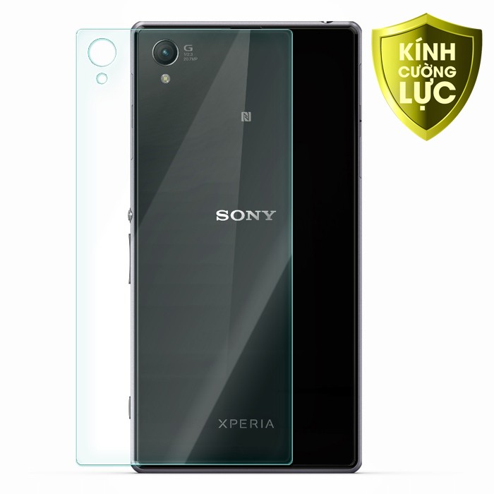 Miếng dán kính cường Sony Xperia Z1 (Mặt sau) trong suốt