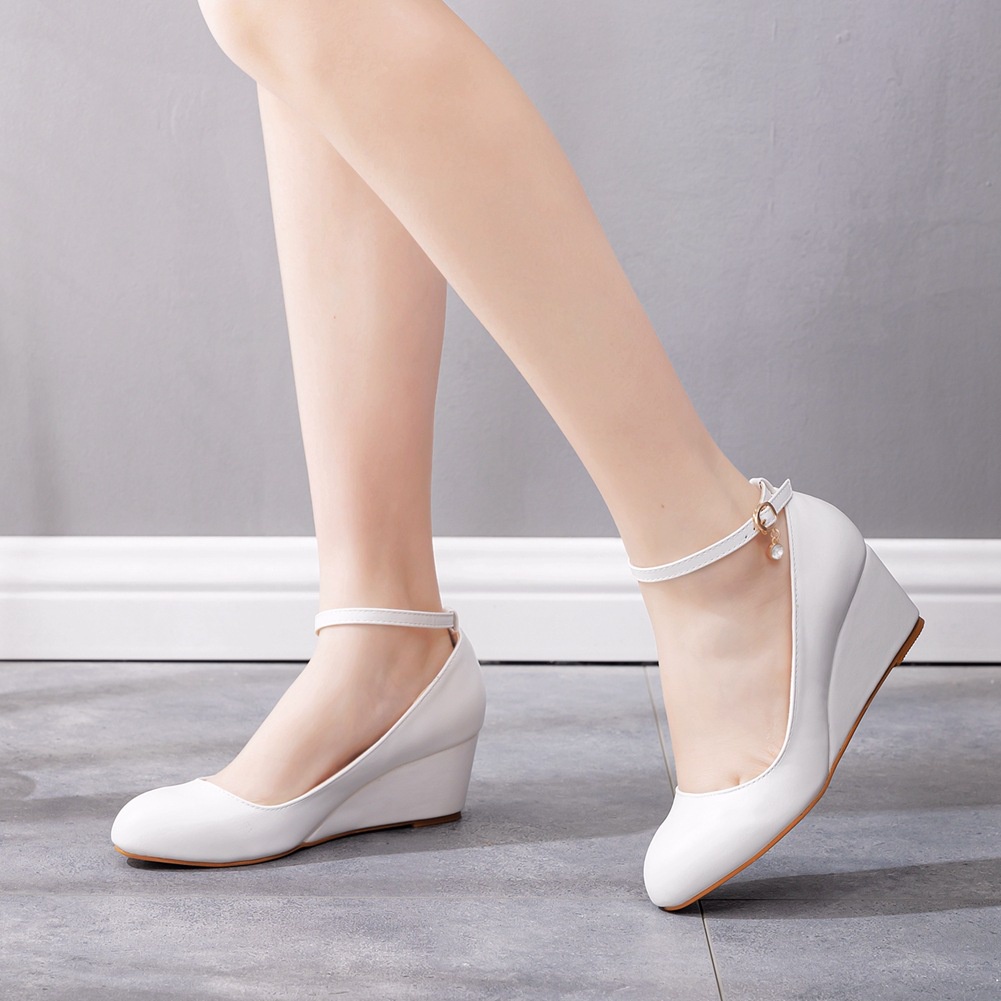 Giày Cao Gót Đế Xuồng Mũi Tròn Thời Trang Cho Nữ