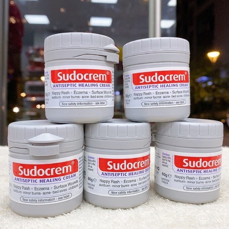 Kem chống hăm Sudocrem 60g , kem hăm tã cho bé ( Date tháng 8/2023)