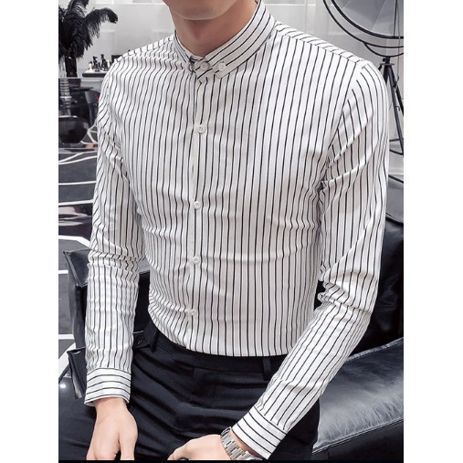 Áo sơ mi nam dài tay kẻ sọc