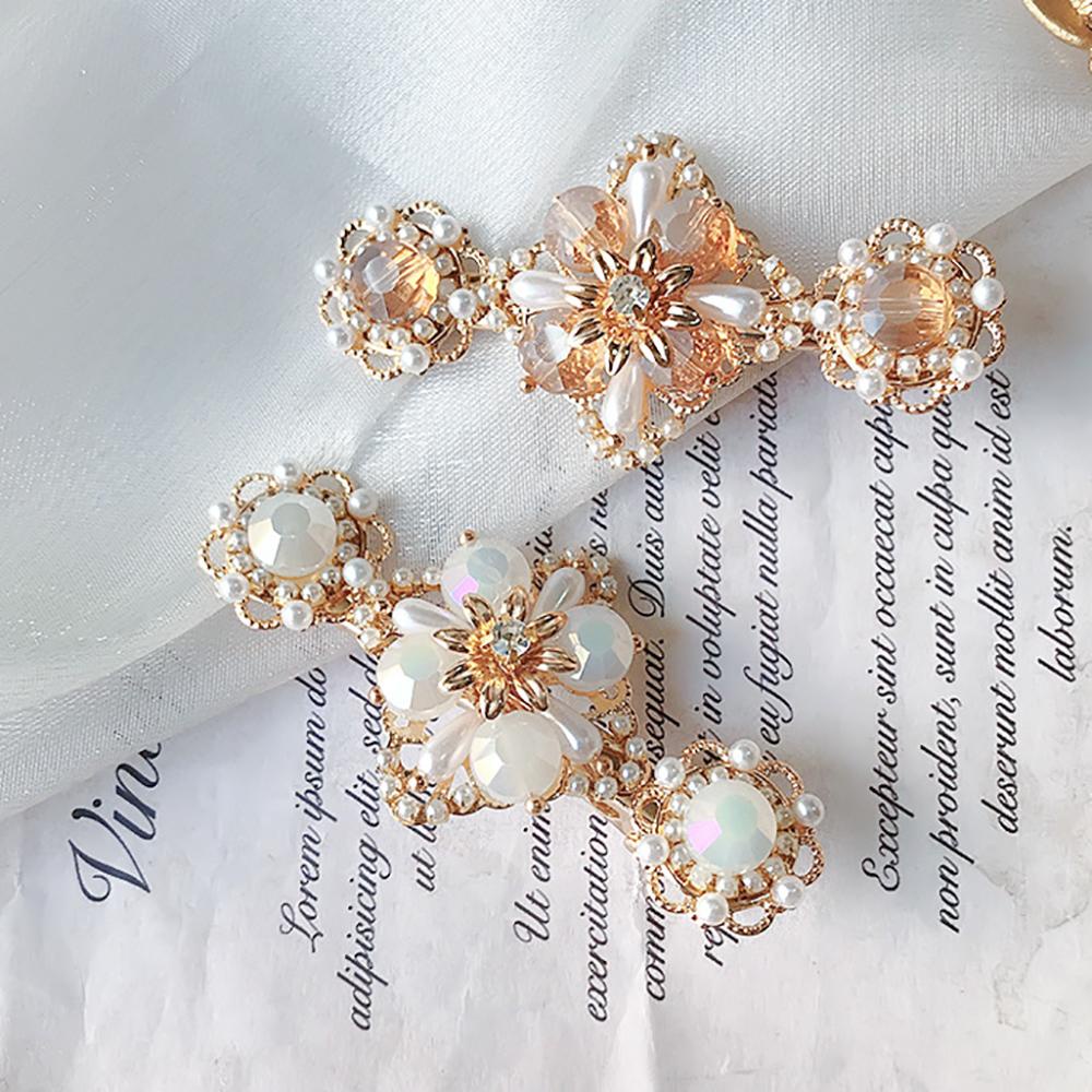 Kẹp TóC PhốI Ren Hoa ThờI Trang Cho Nữ