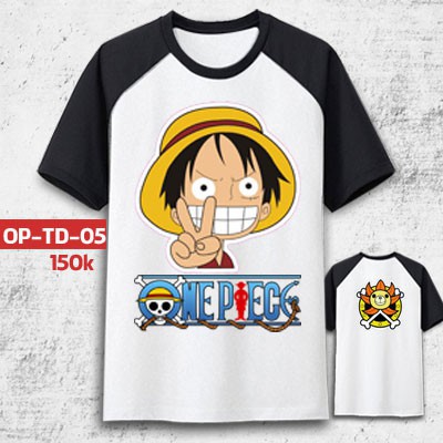 ( RẺ VÔ ĐỊCH) Áo Phông One Piece Luffy chibi