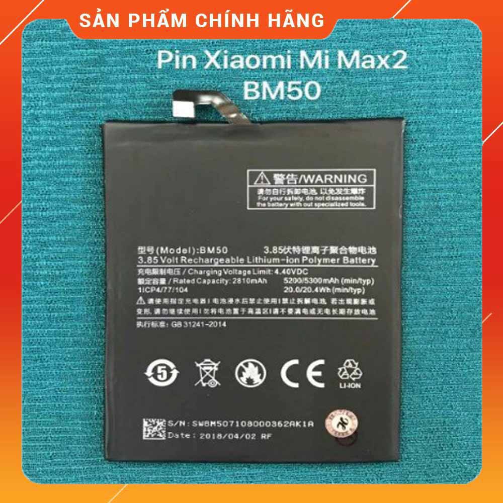 Pin Xiaomi Mi Max 2 BM 50 dung lượng 5300 mAh zin chính hãng