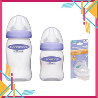 [Lansinoh] Bình sữa Lansinoh Momma 160ml/240ml USA - Giá sỉ bằng lẻ