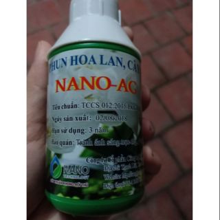 Nano bạc- nano ag phòng trị nấm bệnh hoa lan cây cảnh