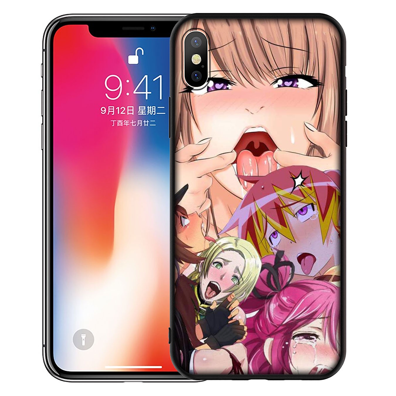 Samsung Galaxy S9 S10 S20 FE Ultra Plus Lite S20+ S9+ S10+ S20Plus Casing Soft Silicone Phone Case Darling in the Franxx Ahegao Girl Cover