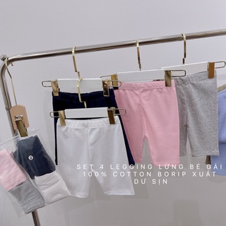SET 4 LEGGING LỬNG BÉ GÁI