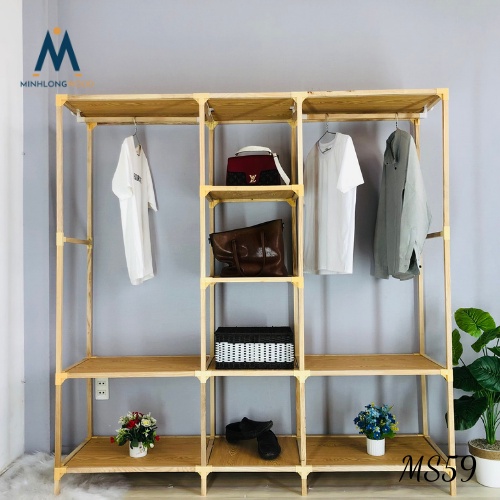 Tủ quần áo thiết kế theo yêu cầu - Minhlongwood - M59 - M72