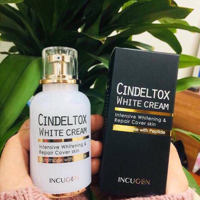 Kem dưỡng da Cindeltox white cream truyền trắng, dưỡng da, trị nâm nám, tàn nhan hiệu quả