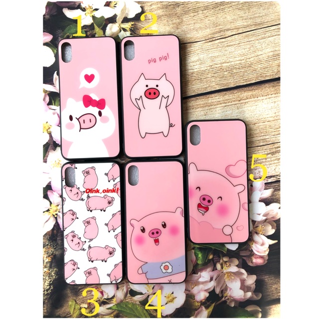 Ốp lưng iPhone XS MAX hình bé heo cực cute