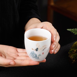 Chén sứ cảnh đức – sứ bạch định thấu quang