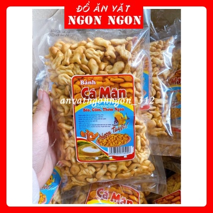 Bánh Cá Mặn(Gói 150g) Bánh Kẹo Đồ Ăn Vặt Ngon Giòn Thơm Ngậy Hấp Dẫn