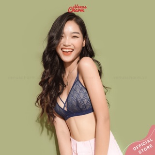 Venus Charm bộ đồ lót nữ ren không gọng, mút mỏng sexy dành cho ngực vừa và lớn Hera 0918