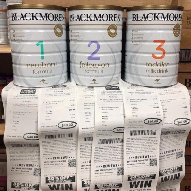 Sữa black more 1-2-3
