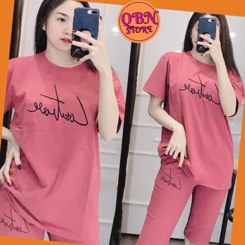 (KÈM ẢNH VIDEO THẬT] (Có bigsize 85kg)🌺Đồ Bộ Nữ Cotton Lửng Mặc Nhà🏵️ Đồ Bộ Nữ Mặc Nhà Đẹp