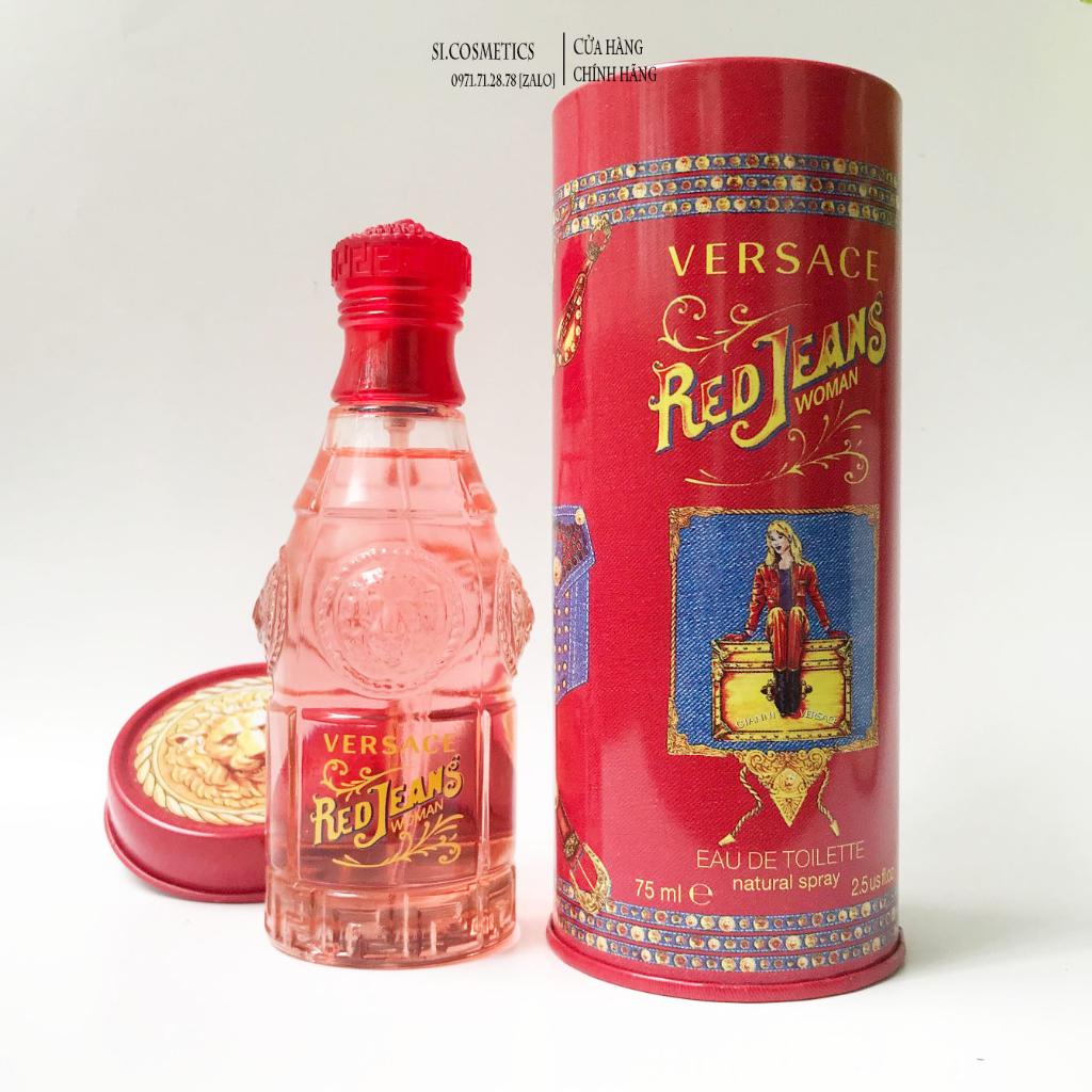 (Chính hãng) Nước hoa nữ Versace Red Jeans EDT 75ml