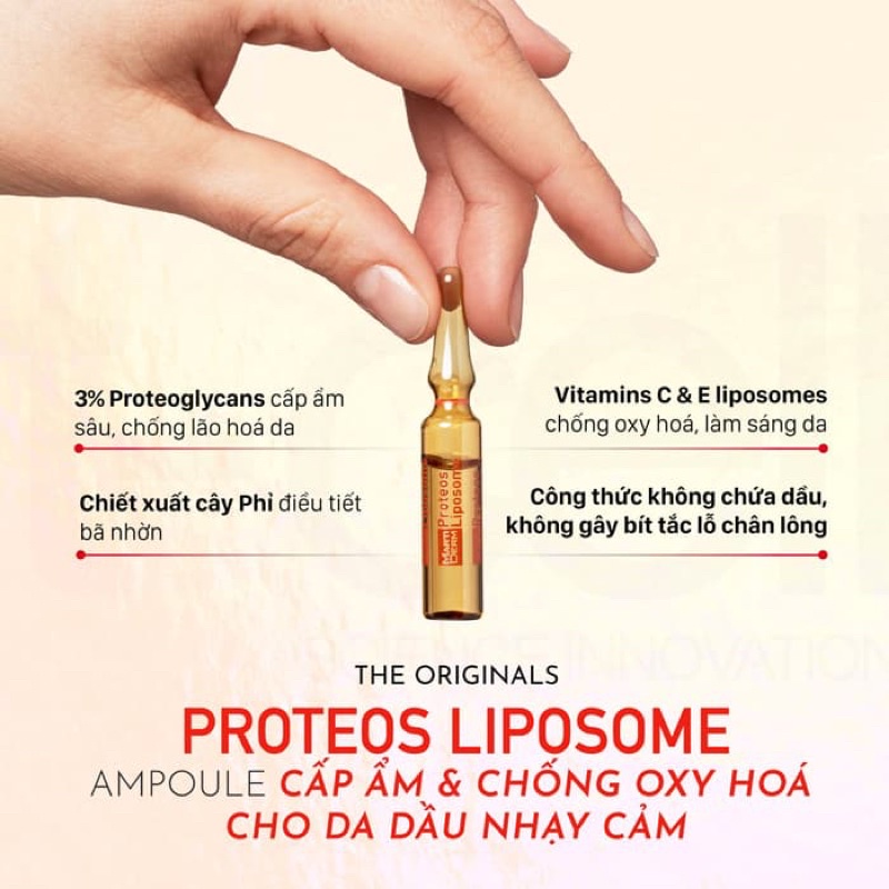 Tinh Chất Chống Oxy Hoá Điều Tiết Bã Nhờn The Originals Proteos Liposome