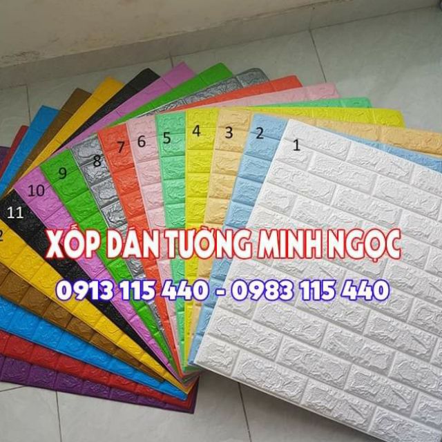 Xốp dán tường Minh Ngọc