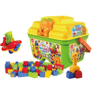 Bộ xếp hình nhà trẻ đa năng BEBE ABC BLOCK PBB-01