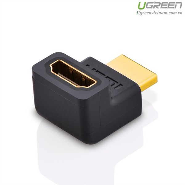 Đầu nối HDMI vuông góc 90 độ Ugreen 20110  (bẻ lên)