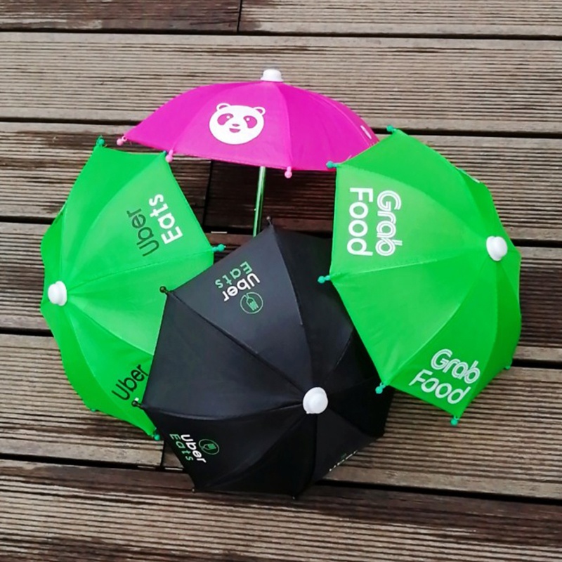 Dù Mini Kèm Dây Buộc Dùng Để Trang Trí Xe Đạp / Điện Thoại