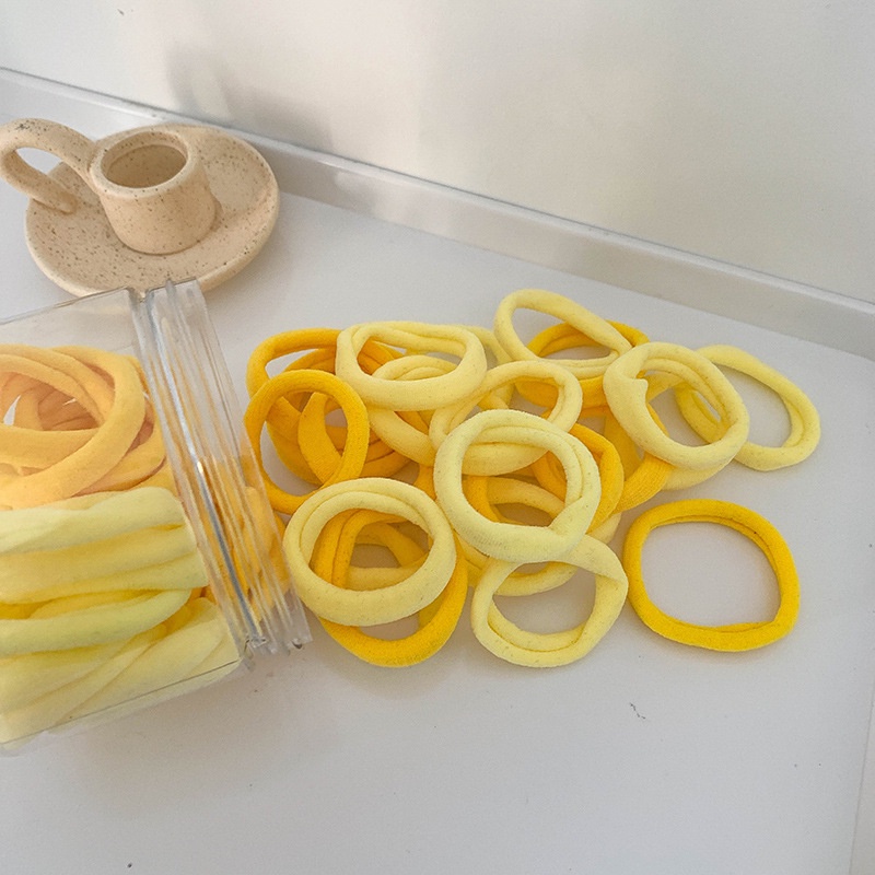 50 dây cao su màu nhỏ liền mạch đàn hồi cao