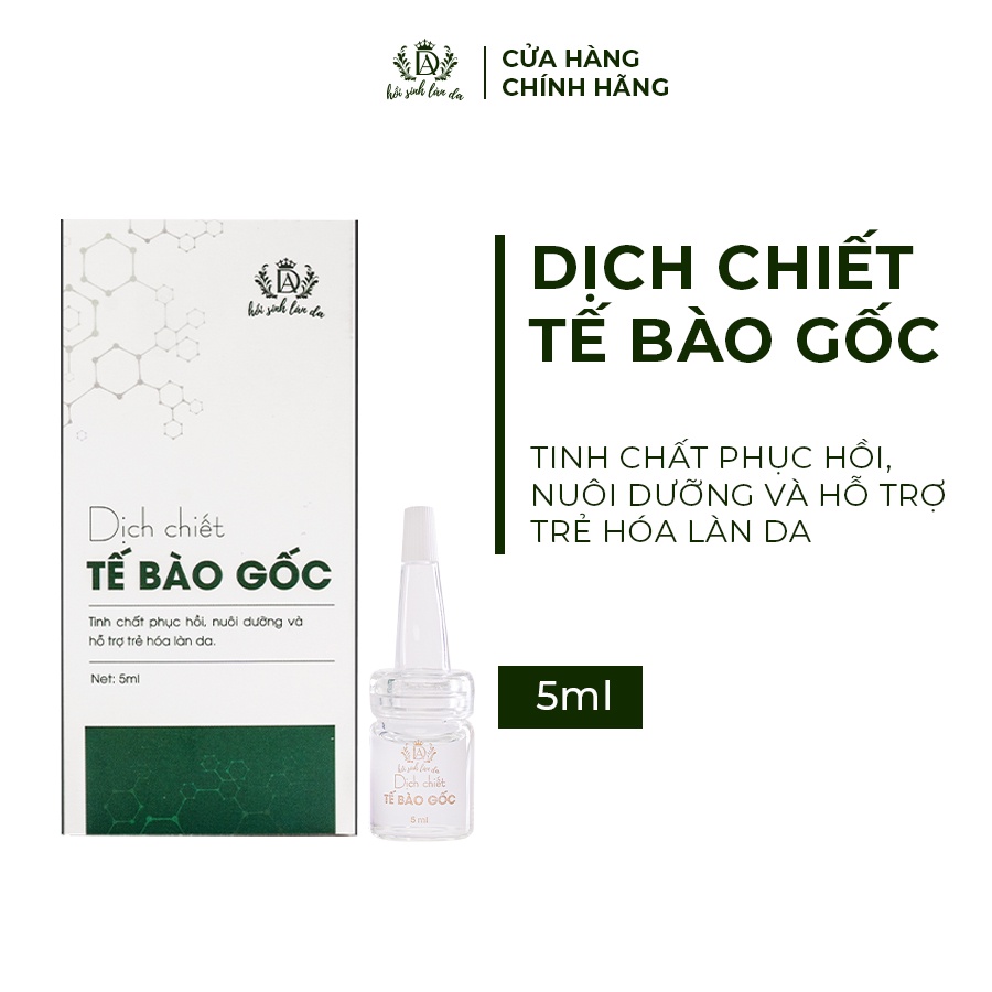 [Mã BMTTC60 giảm đến 60K đơn 50K] Tế bào gốc Dr. Ánh giúp dưỡng da, giảm thâm, dưỡng ẩm cho da (5ml) - combo 3 lọ