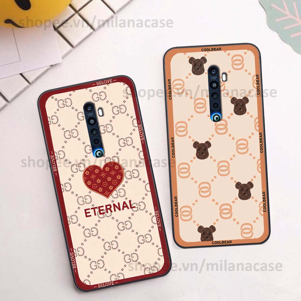 Ốp Oppo Reno 2f / Reno2 F hình trái tim be love tình yêu siêu đẹp, cá tính, thời trang