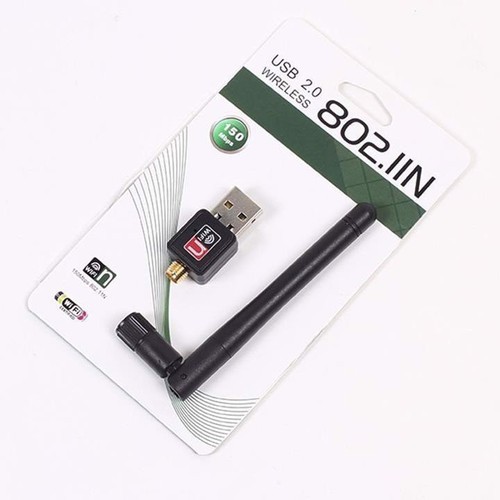 USB Wifi - USB thu Wifi 802.11n Cho Máy Bàn, Đầu thu kỹ thuật số youtube Có Anten - USB WIFI CHÍNH HÃNG | BigBuy360 - bigbuy360.vn