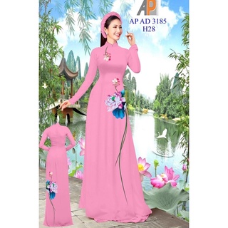 Vải áo dài hoa eo