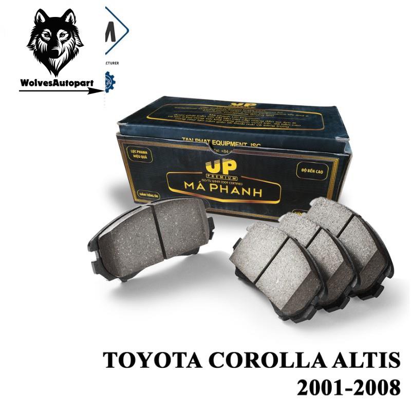 Bố thắng má phanh sau TOYOTA COROLLA ALTIS 2001-2008