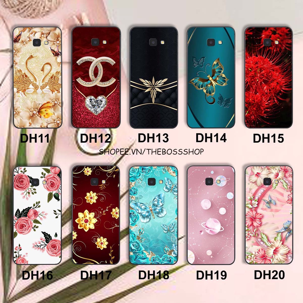 Ốp lưng Samsung J4 PLUS in hình hoa xinh xắn, hiện đại , thời trang ,phong cách