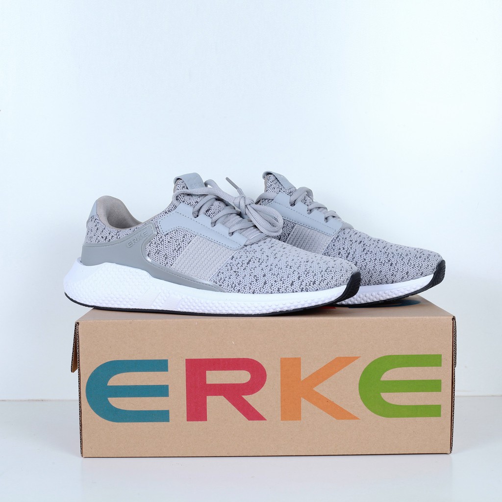 𝐑Ẻ Tết XẢ KHO THANH LÝ - RẺ Giày Sneaker Erke Chính hãng Xám tro | Sale Rẻ | Có Sẵn 2020 . 2020 new ` ˇ ⁵ ' ' .,.,