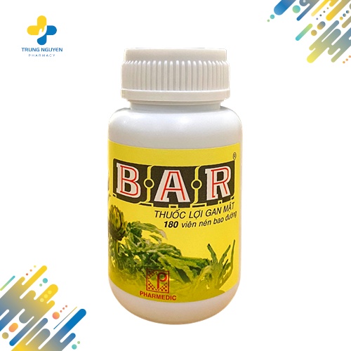 Viên uống BAR lợi về gan mật