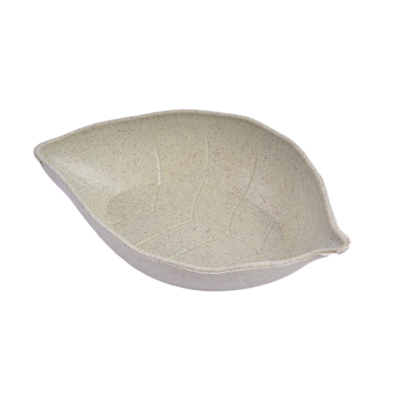 Bát Đựng Nước Chấm Hình Chiếc Lá Bằng Chất Liệu Rơm Lúa Mì