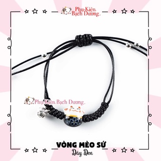 Vòng Tay charm Mèo may mắn, có sẵn, Quà tặng ý nghĩa.