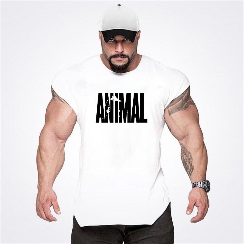 Brand Casual Men's Bodybuilding Fitness Tank Top Bodybuilding Sleeveless Shirts Men's Hot Selling Gyms Vest Singlets Workout