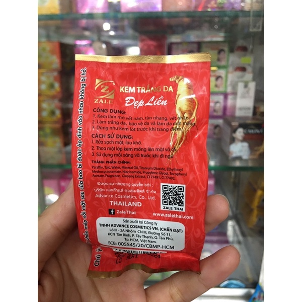 kem z.ale đỏ xịn chuẩn Thái 7g | BigBuy360 - bigbuy360.vn