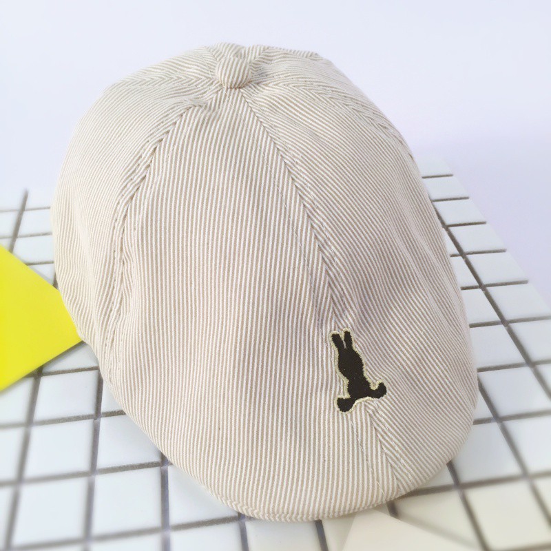 Nón beret họa tiết thỏ xinh xắn dành cho các bé