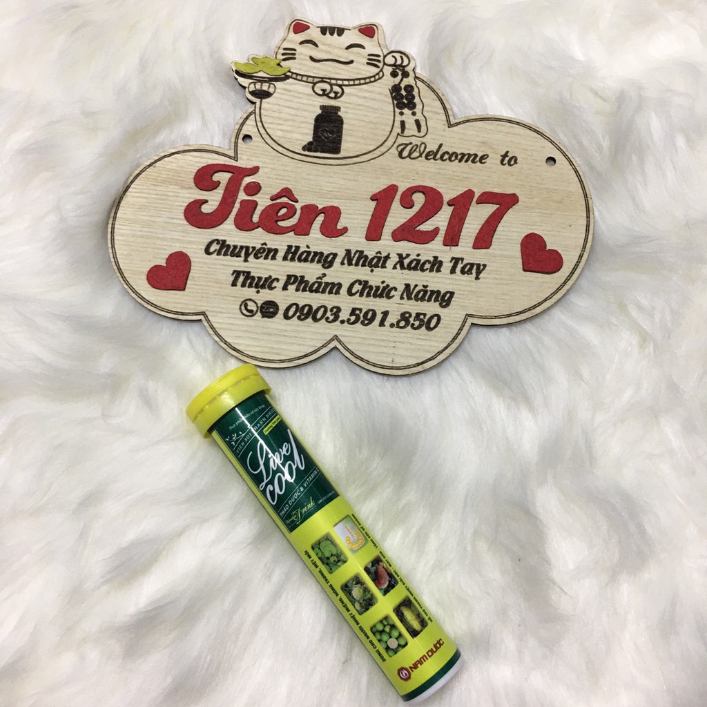 Viên Sủi Thanh Nhiệt LiveCool - Tuýp 16 Viên ( có 3 vị ) | Thế Giới Skin Care