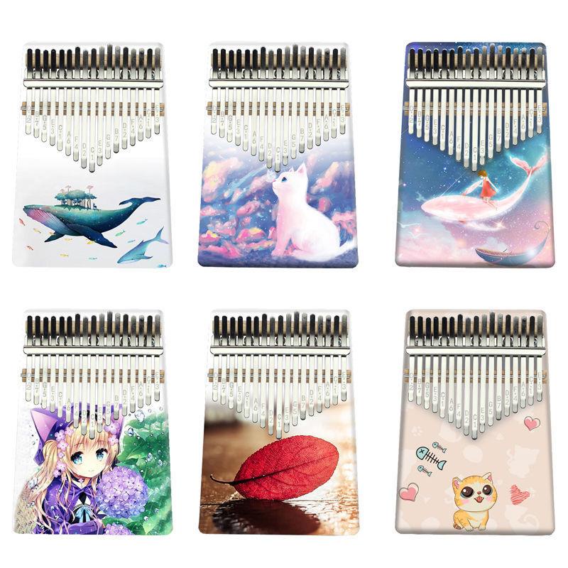 Đàn kalimba 17 Tông Có Thể In Hình Bản Đồ Độc Đáo