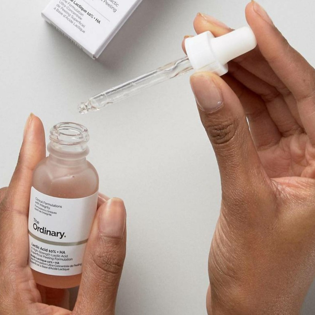 Tinh Chất Tẩy Tế Bào Chết, Cấp Ẩm, Sáng Da The Ordinary Lactic Acid 10% + Ha 30ml
