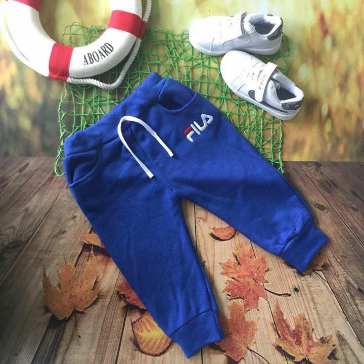 quần nỉ fila cho bé