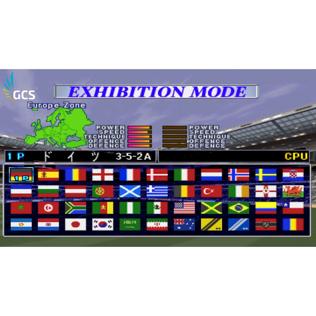 Game ps1 Đá banh Winning Eleven 3 Final no brand