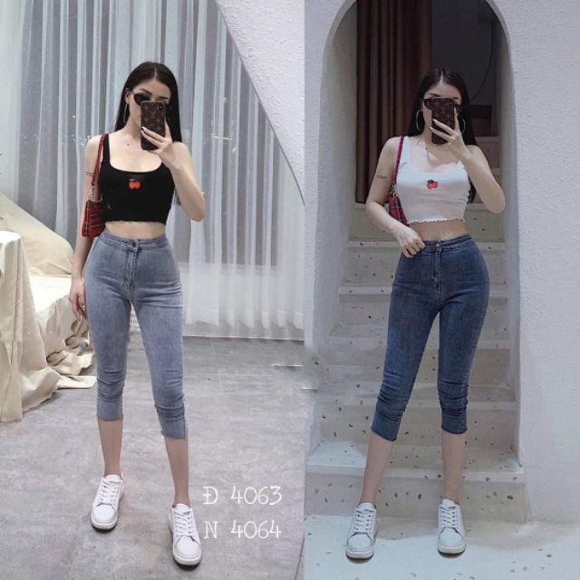 Quần Jeans 9 tấc Quần Lửng Bigsize Nhạt và Đậm