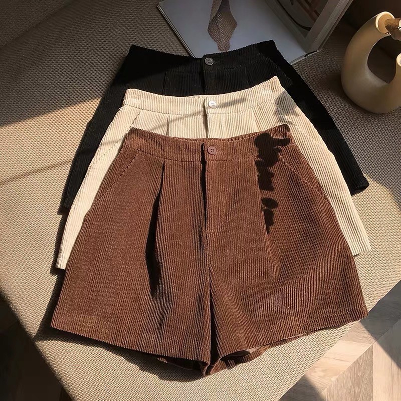 Quần Short Nữ vải Nhung Thời Trang Cá Tính | BigBuy360 - bigbuy360.vn