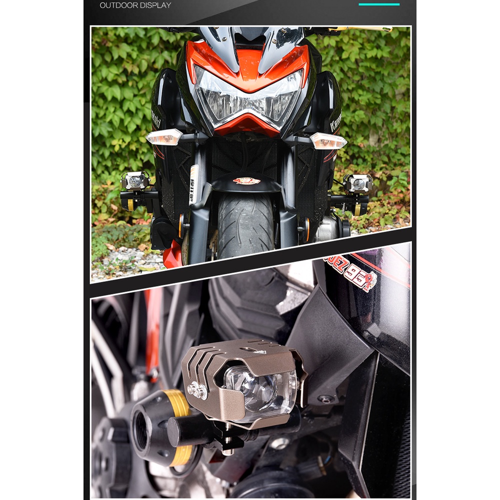 Đèn Pha LED Sương Mù DRL Cho Xe Mô Tô Địa Hình 4X4 4WD ATV SUV UTV