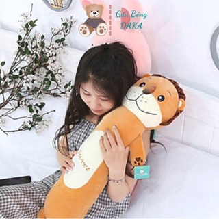 Gối ôm gối bông hình thú thỏ hồng, sư tử , khỉ ,ếch xanh siêu đáng yêu cute ngộ nghĩnh